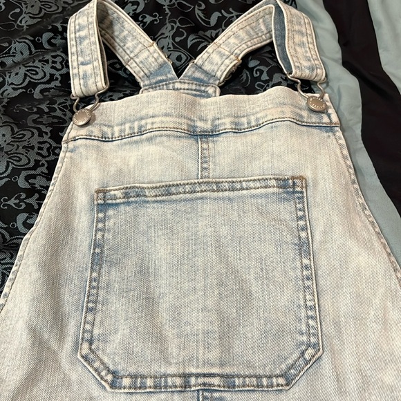 Art Class, Girl's size XL( 14/16) Overall Skirt,  Jean, Never Worn, Perfect - Picture 5 of 6